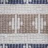 image:imageDII Southwest Colby Collection Tabletop Table Runner 15x72 BlackGrayFrench BlueStone
