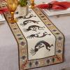 image:imageDII Tabletop Collection Southwest Hacienda Stripe Table Runner 13x72 Kokopelli TapestryKokopelli Tapestry
