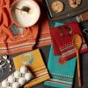 image:imageDII Tabletop Collection Southwest Hacienda Stripe Table Runner 13x72 Kokopelli TapestryMulticolor