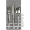 image:imageDII Tassel Stripe Tabletop Collection Decorative Machine Washable Table Runner 14x108 Teal amp OffWhiteGray  White