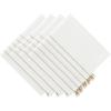 image:imageDII Tassel Stripe Tabletop Collection Decorative Machine Washable Table Runner 14x108 Teal amp OffWhiteWhite  Stone