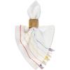 image:imageDII Tassel Stripe Tabletop Collection Decorative Machine Washable Table Runner 14x72 Rainbow PrintRainbow Stripe
