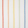 image:imageDII Tassel Stripe Tabletop Collection Decorative Machine Washable Table Runner 14x72 Rainbow PrintRainbow Stripe