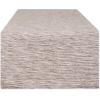 image:imageDII Tonal Recycled Cotton Slubby Rib Tabletop Collection Table Runner 14x72 Leather BrownLeather Brown