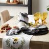 image:imageDII TriColor Check Collection 100 Cotton Tabletop Table Runner 14x108 BlackBlack