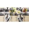 image:imageDII TriColor Check Collection 100 Cotton Tabletop Table Runner 14x108 BlackBlack