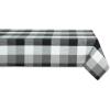 image:imageDII TriColor Check Collection 100 Cotton Tabletop Table Runner 14x108 BlackBlack