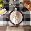 image:imageDII TriColor Check Collection 100 Cotton Tabletop Table Runner 14x108 BlackBlack