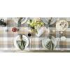 image:imageDII TriColor Check Collection 100 Cotton Tabletop Table Runner 14x108 BlackStone