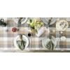 image:imageDII TriColor Check Collection 100 Cotton Tabletop Table Runner 14x108 BlackStone