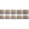image:imageDII TriColor Check Collection 100 Cotton Tabletop Table Runner 14x108 BlackStone