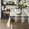 image:imageDII TriColor Check Collection 100 Cotton Tabletop Table Runner 14x108 BlackStone