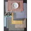 image:imageDII TwoToned Collection Tabletop Placemat Set Vintage Red 6 PieceHoney Gold