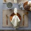 image:imageDII TwoToned Collection Tabletop Placemat Set Vintage Red 6 PieceStone