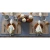 image:imageDII TwoToned Collection Tabletop Placemat Set Vintage Red 6 PieceStone