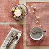 image:imageDII TwoToned Collection Tabletop Placemat Set Vintage Red 6 PieceVintage Red