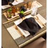image:imageDII Urban Cactus Kitchen Collection Placemat Set Urban Reed 6 Piece