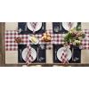 image:imageDII Whats Cookin Collection Tabletop Reversible Table Runner 14x108 Bon AppetitDenim Bon Appetit