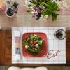 image:imageDII Whats Cookin Collection Tabletop Reversible Table Runner 14x108 Bon AppetitEmbellished Eat