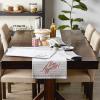 image:imageDII Whats Cookin Collection Tabletop Reversible Table Runner 14x108 Bon AppetitEmbellished Eat