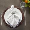 image:imageDII Whats Cookin Collection Tabletop Reversible Table Runner 14x108 Bon AppetitMicro Stripe