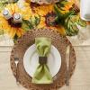 image:imageDII Woven Kitchen Collection Round Placemat Set 15 Round Natural Lattice 6 PieceNatural Lattice
