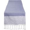 image:imageDII Bordered Dobby Woven Table Runner 15 x 108 Gray 1 PieceFrench Blue
