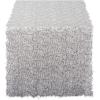 image:imageDII CAMZ38208 16 x 10 Table Runner Roll Silver SequinSilver
