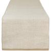 image:imageDII EcoFriendly Fine Ribbed Collection Table Runner 13x72 StoneStone