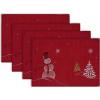 image:imageDII Embroidered Holiday Table Dcor Collection Christmas Kitchen Snowflakes Table Runner 14x54 Silver amp GoldRed
