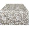 image:imageDII Floral Outdoor Tabletop Collection Water Resistant 14x72 Runner Stone