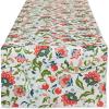 image:imageDII Garden Inspired Outdoor Tabletop Collection Water Resistant 14 x 72 Runner Floral