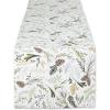image:imageDII Holiday Sparkle Sprigs Collection Kitchen Dcor amp Table Decoration Christmas Table Runner 14x108 Green Dobby StripeChristmas Greenery