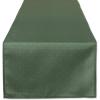 image:imageDII IndoorOutdoor ReUsable Tabletop Collection Tonal Lattice Machine Washable Table Runner 14x72 ArtichokeArtichoke