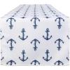 image:imageDII Outdoor Tabletop Collection Water Resistant 14 x 72 Runner Anchors Away14 x 72 Runner Pack of 12
