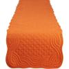 image:imageDII Quilted Farmhouse Collection Tabletop Table Runner 13x72 CranberryPumpkin Spice