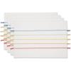 image:imageDII Tassel Stripe Tabletop Collection Decorative Machine Washable Table Runner 14x72 Rainbow PrintRainbow Stripe