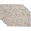 image:imageDII Tonal Recycled Cotton Slubby Rib Tabletop Collection Table Runner 14x72 Leather BrownLeather Brown