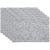 image:imageDII Tonal Recycled Cotton Slubby Rib Tabletop Collection Table Runner 14x72 Leather BrownNavy