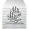 image:imageDII Wedding Collection Perfect for Gifts Housewarming or Showers Table Runner 14x72 Mr amp Mrs