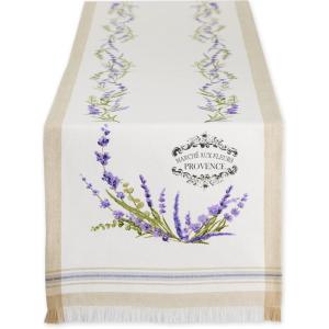 image:imageDII Lavender Fields Tabletop Collection Cotton Woven Placemat Set 13x19 4 Count72 x 14 Rectangular