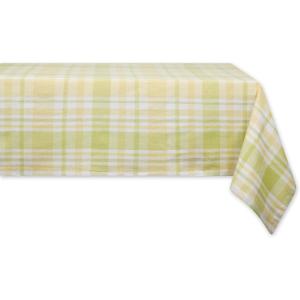 image:imageDII Lemon Bliss Plaid Cotton Tabletop Collection Table Runner 14x10852 x 52 Rectangular