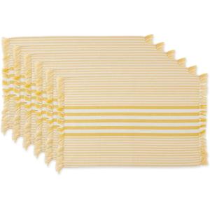 image:imageDII Multi Strip Kitchen Tabletop Collection Table Runner 14x72 Deep YellowDeep Yellow