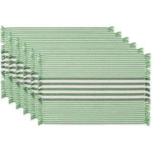 image:imageDII Multi Strip Kitchen Tabletop Collection Table Runner 14x72 Deep YellowGrass Green
