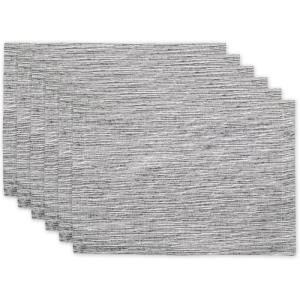 image:imageDII Tonal Recycled Cotton Slubby Rib Tabletop Collection Table Runner 14x72 Leather BrownBlack