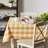 image:imageDII Buffalo Check Collection Classic Farmhouse Tablecloth Tablecloth 60x84 Honey Gold