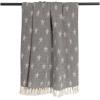 image:imageDII 4TH of July Patriotic Throw Blanket with Decorative Tassles Use for Chair Couch Bed Picnic Camping Beach amp Just Staying Cozy at Home 50 x 60 Star GrayGray