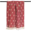 image:imageDII 4TH of July Patriotic Throw Blanket with Decorative Tassles Use for Chair Couch Bed Picnic Camping Beach amp Just Staying Cozy at Home 50 x 60 Star GrayTango Red