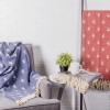 image:imageDII 4TH of July Patriotic Throw Blanket with Decorative Tassles Use for Chair Couch Bed Picnic Camping Beach amp Just Staying Cozy at Home 50 x 60 Star GrayGray