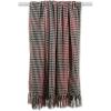 image:imageDII California Casual Houndstooth Woven Throw Dark Brown amp Stone 50x60Red  Black